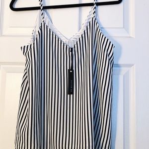 spaghetti strap stripe top